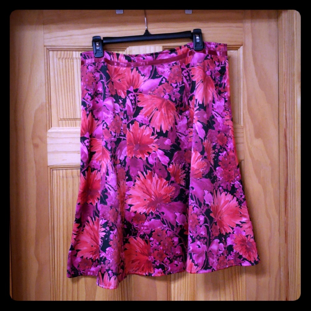 Notations Floral Skirt
